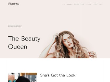 Fertige Webseite | Kosmetikdienstleistungen